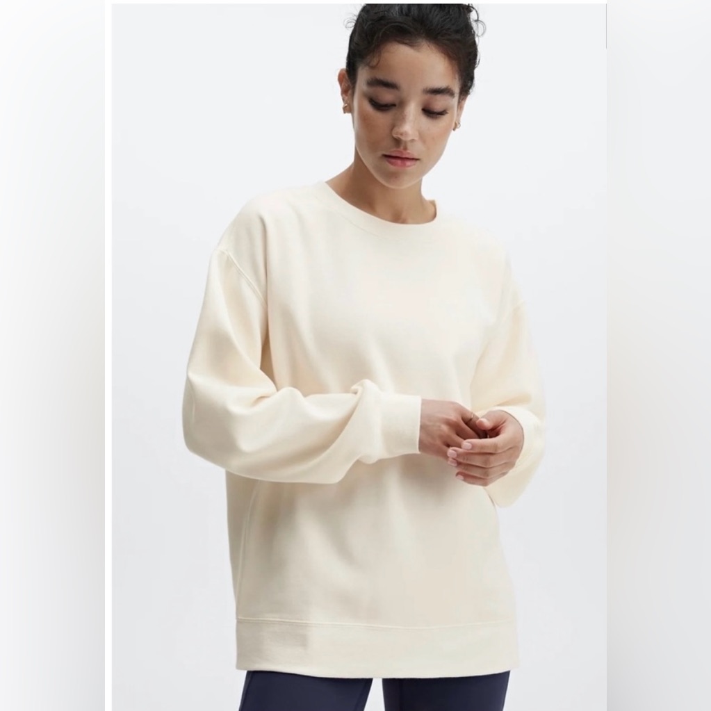 Fabletic Cream Crewneck